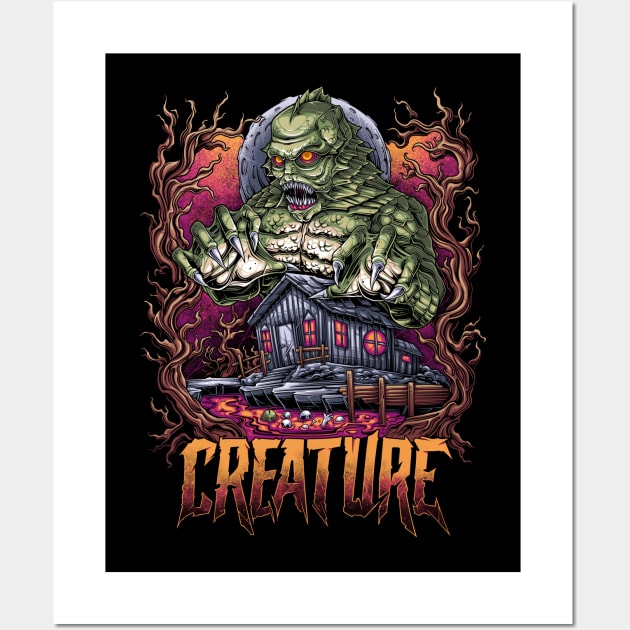 CREATURE Wall Art by Rivlows